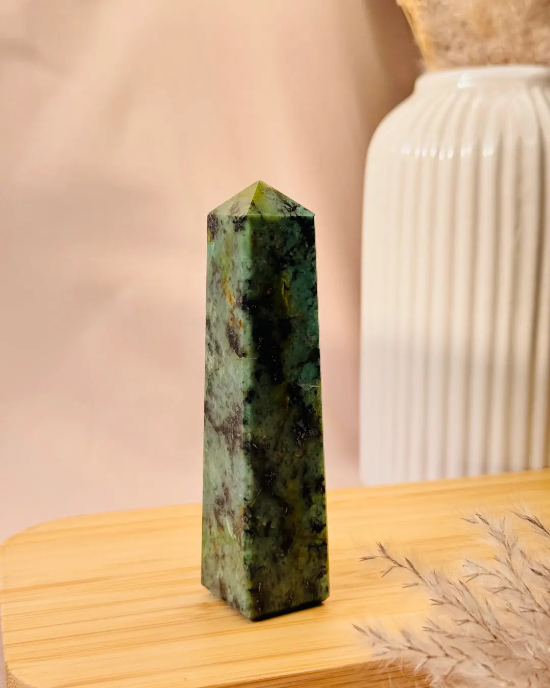 Light-Coded African Turquoise Tower