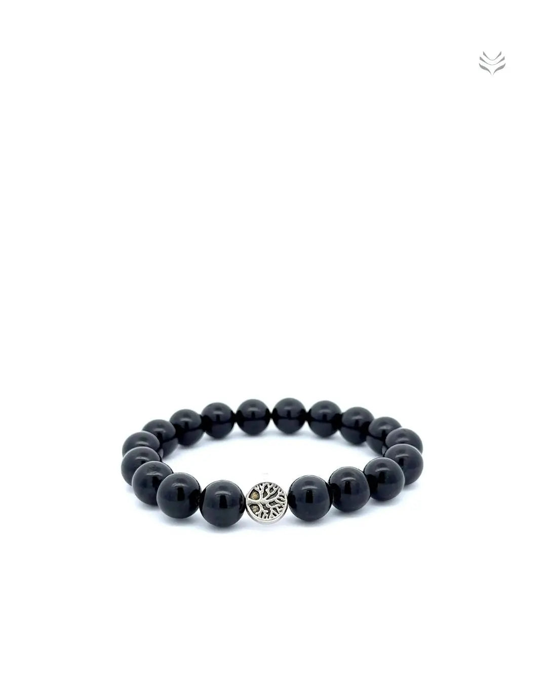 Light-Coded Anti-Negativity Obsidian Bracelet