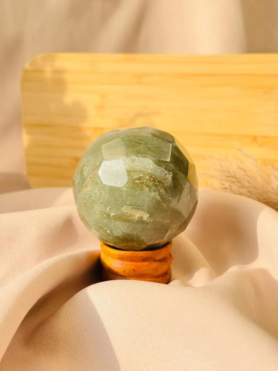 Light-Coded Green Aventurine - Mega Sphere