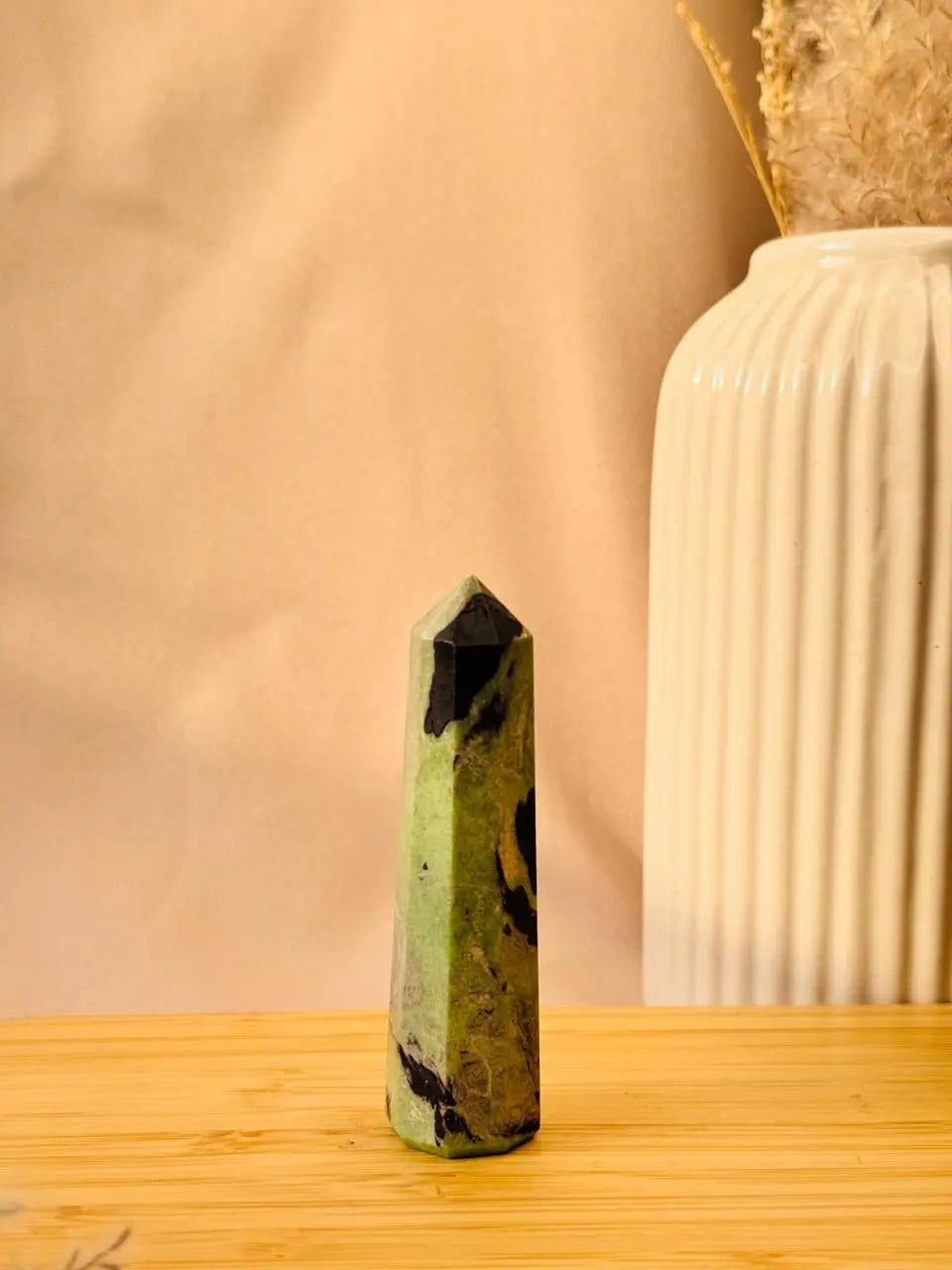 Light-Coded Kammererite Point - Illusion of Heart #20