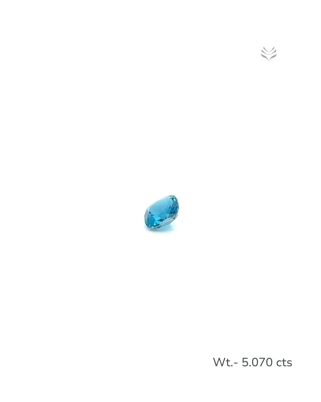 Light-Coded London Blue Topaz - 5.070 Ct