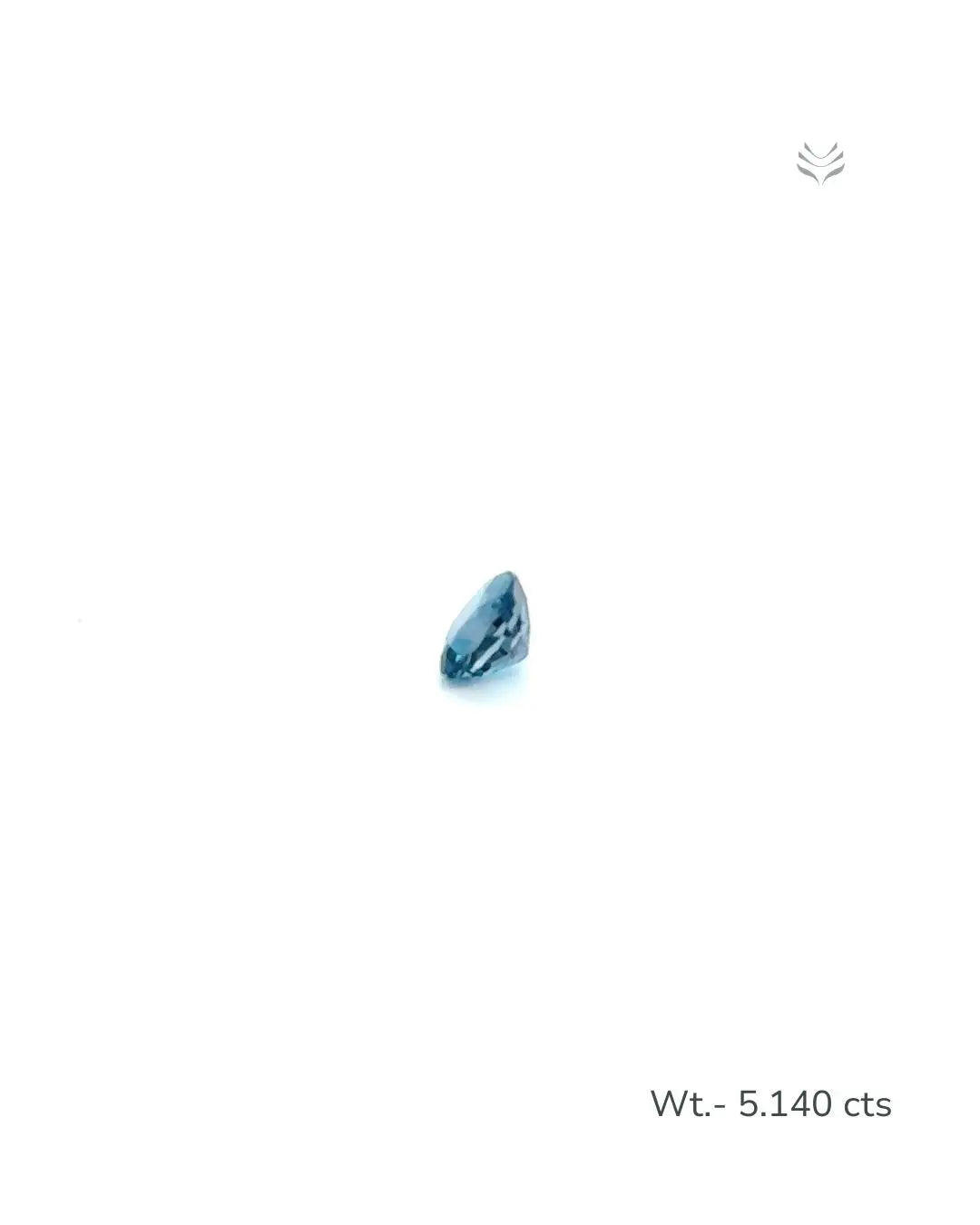 Light-Coded London Blue Topaz - 5.14 Ct