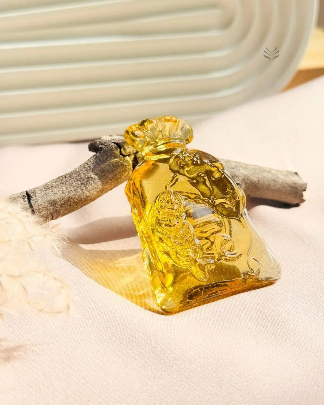 Light-Coded Money Bag Charm