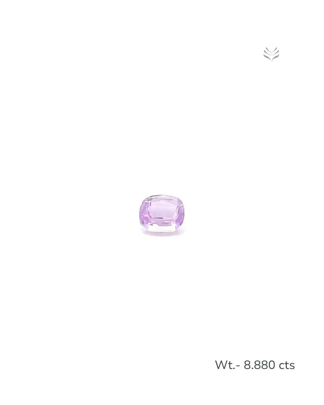 Light-Coded Natural Kunzite- 8.880 Ct