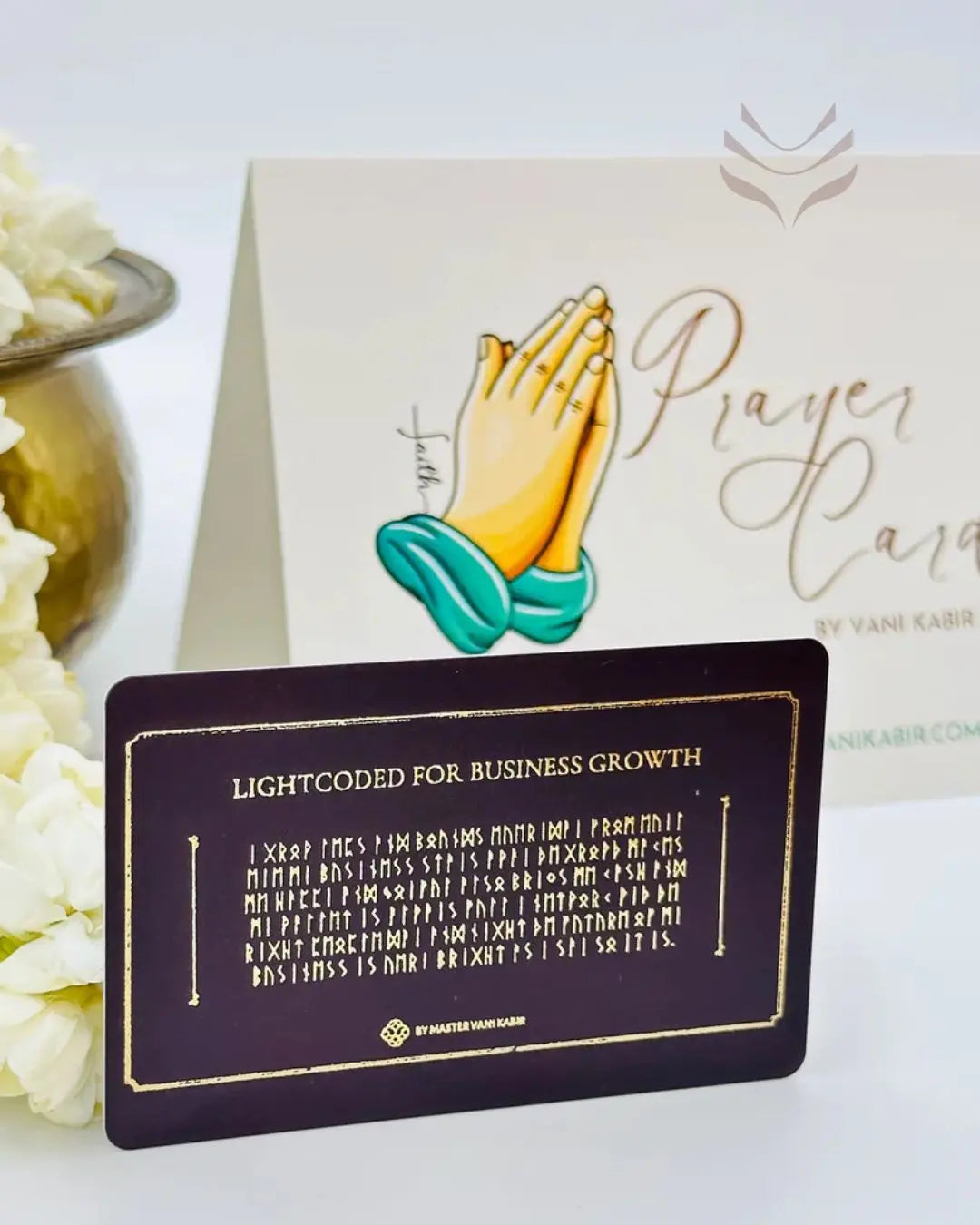 Light-Coded Prayer Card - For Business Growth