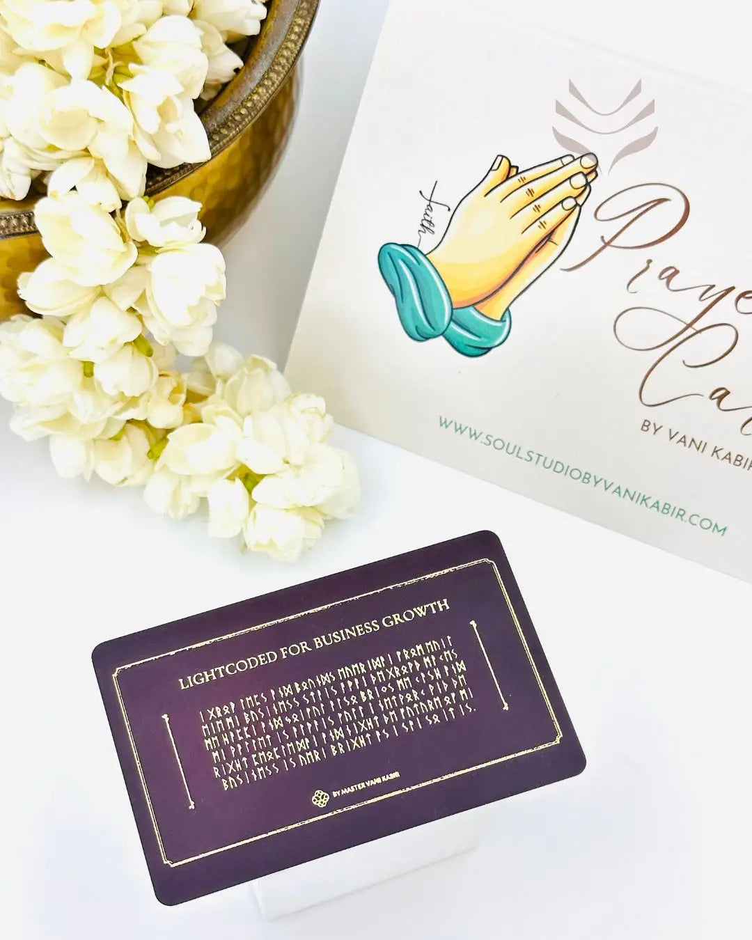 Light-Coded Prayer Card - For Business Growth
