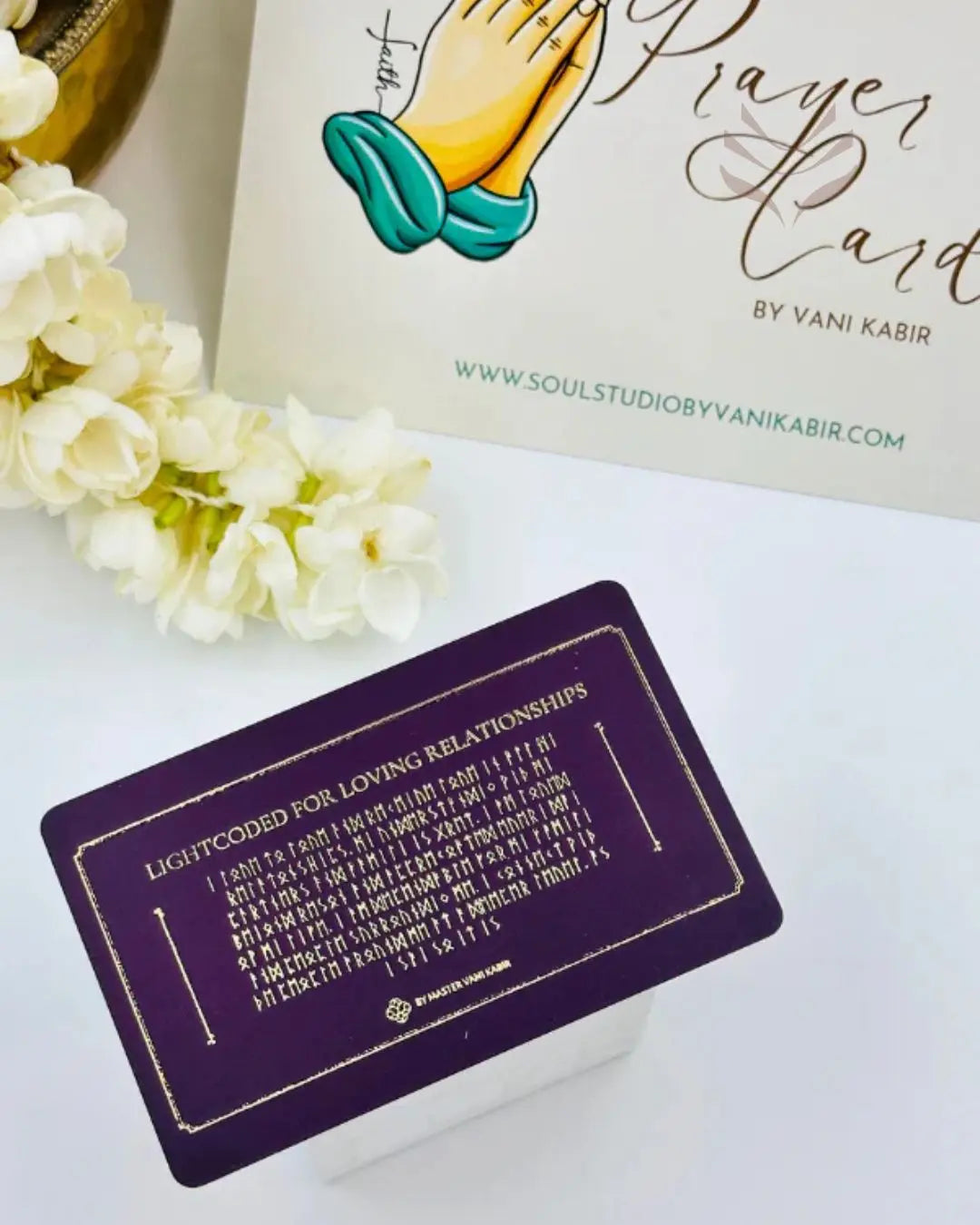 Light-Coded Prayer Card - For Loving Relationship