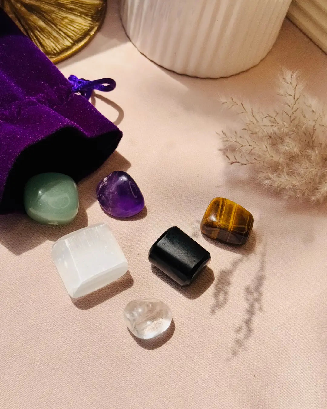 Light-Coded Travel Protection Tumble Set - For Cars And Travel