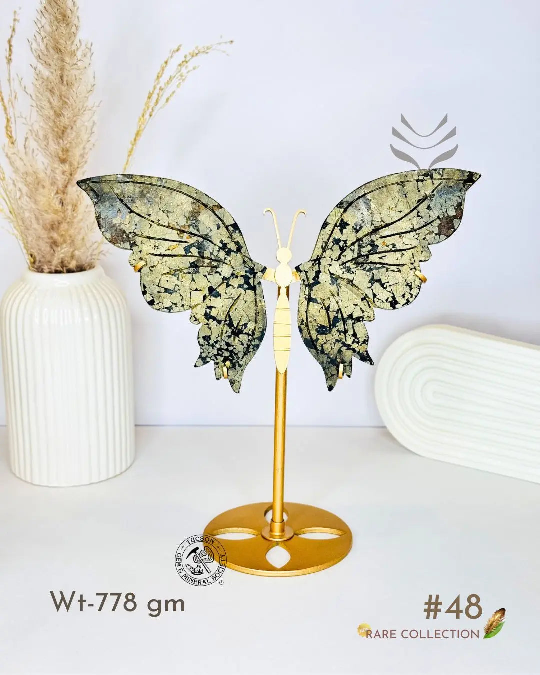 Light-Coded Wings Of Growth - Iron Pyrite #48