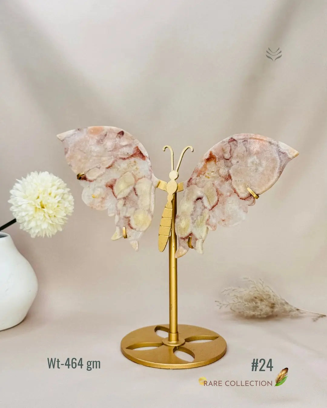 Light-Coded Wings Of Growth - Pink Amethyst #24