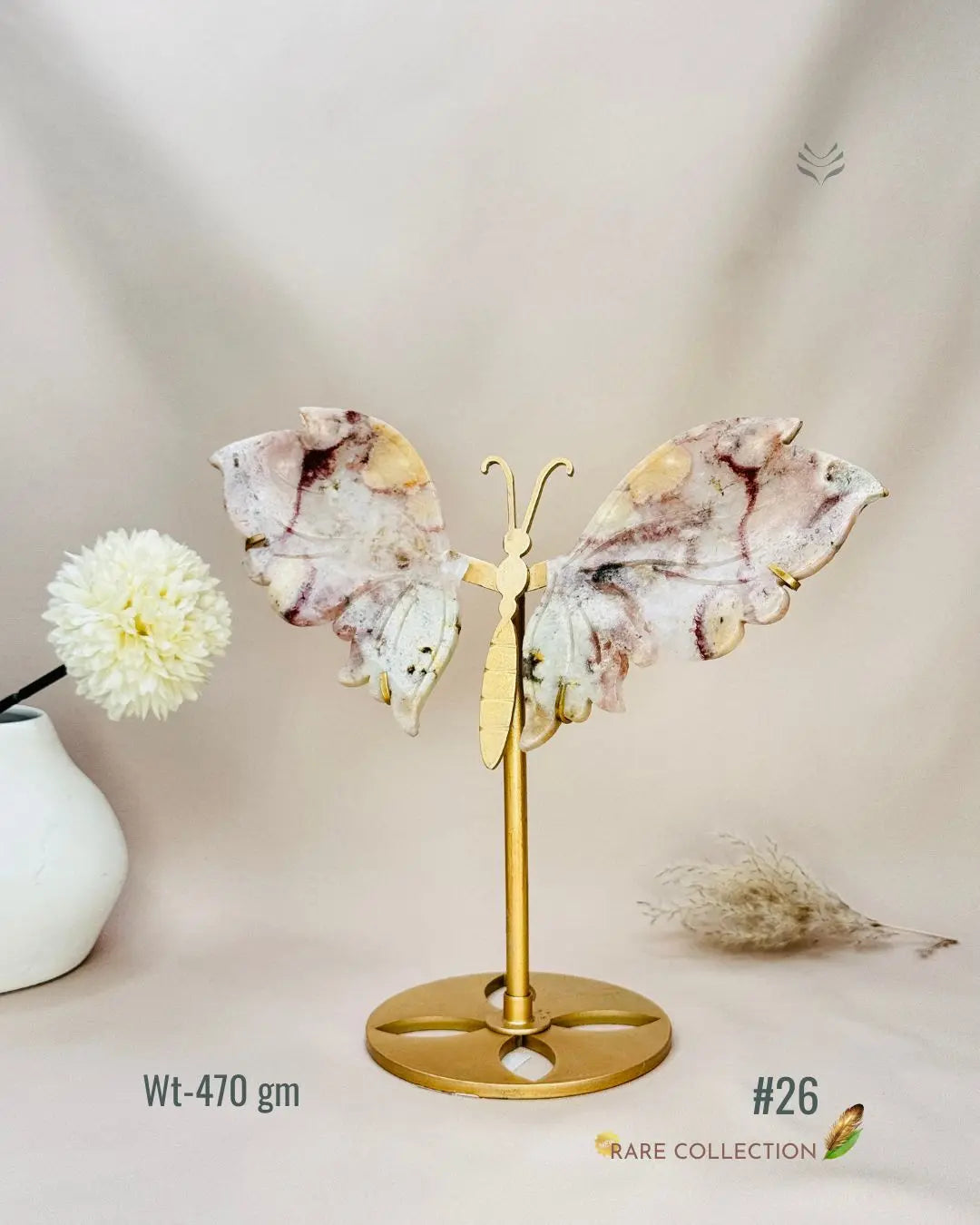 Light-Coded Wings Of Growth - Pink Amethyst #26