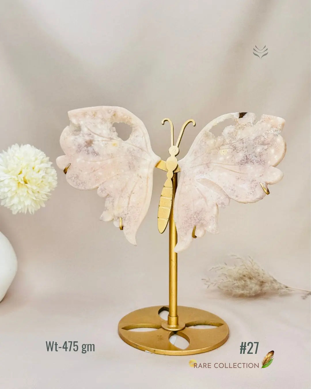 Light-Coded Wings Of Growth - Pink Amethyst #27