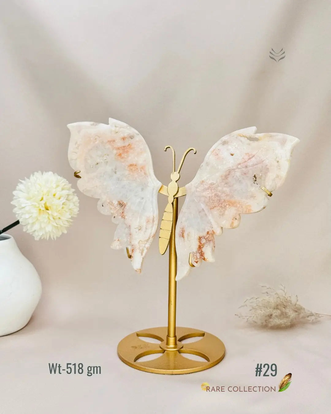 Light-Coded Wings Of Growth - Pink Amethyst #29