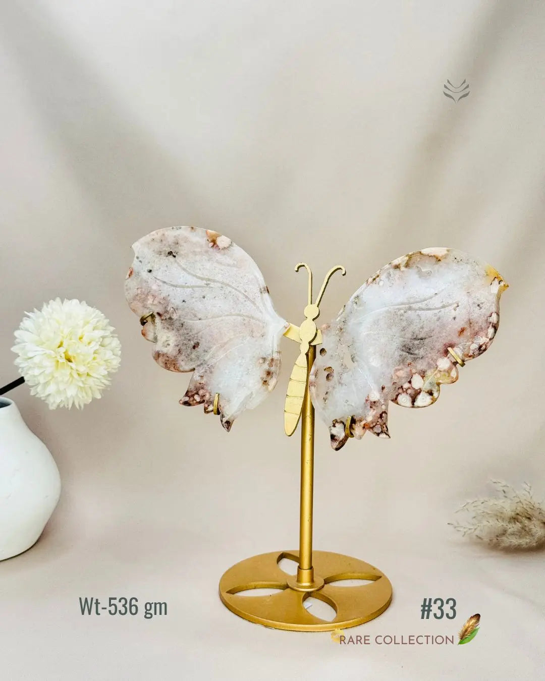 Light-Coded Wings Of Growth - Pink Amethyst #33