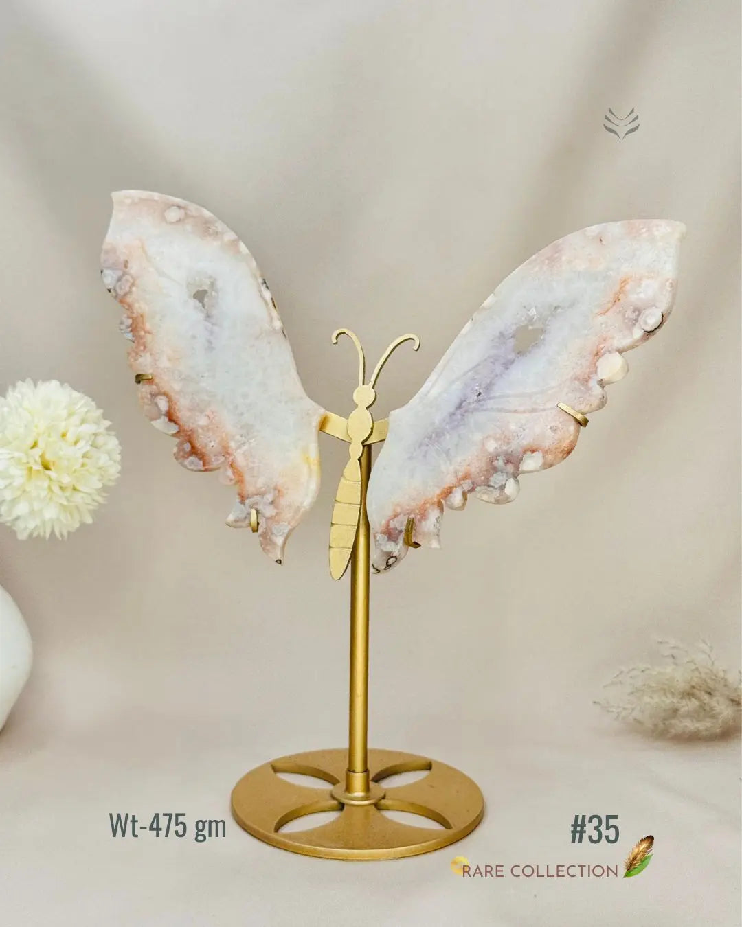 Light-Coded Wings Of Growth - Pink Amethyst #35