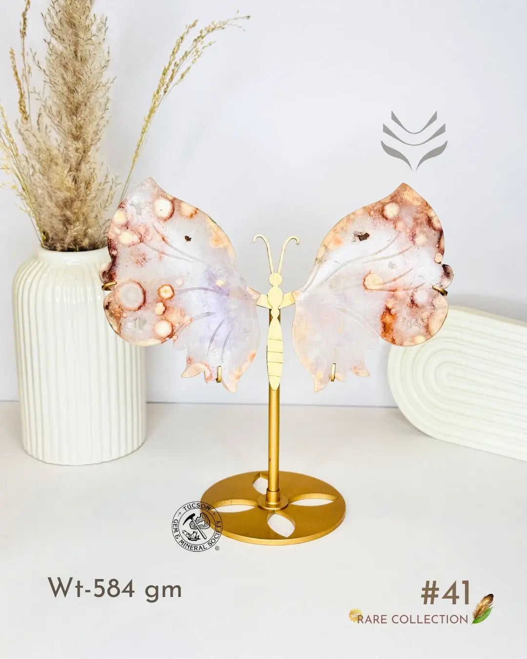 Light-Coded Wings Of Growth - Pink Amethyst #41