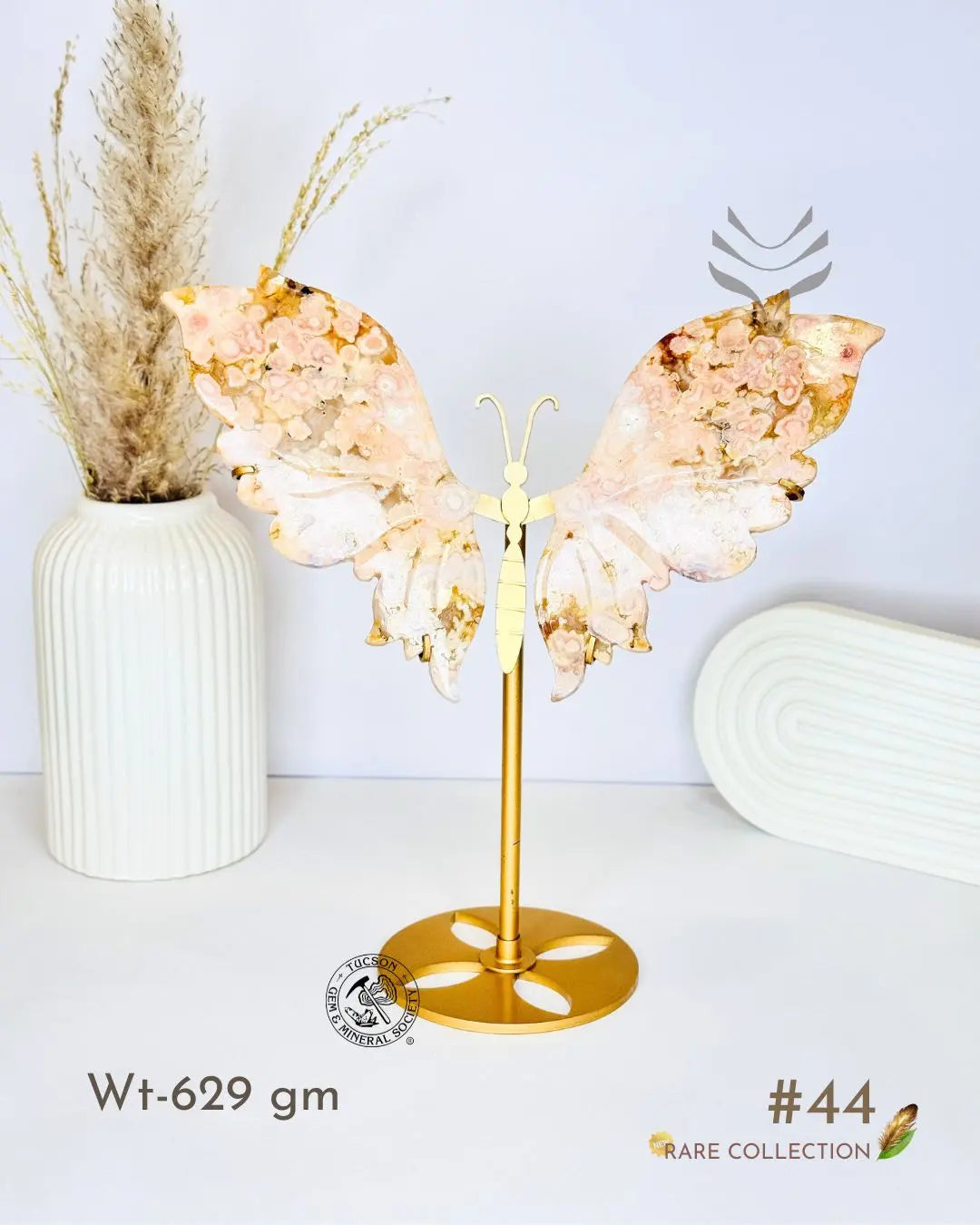 Light-Coded Wings Of Growth - Pink Amethyst #44