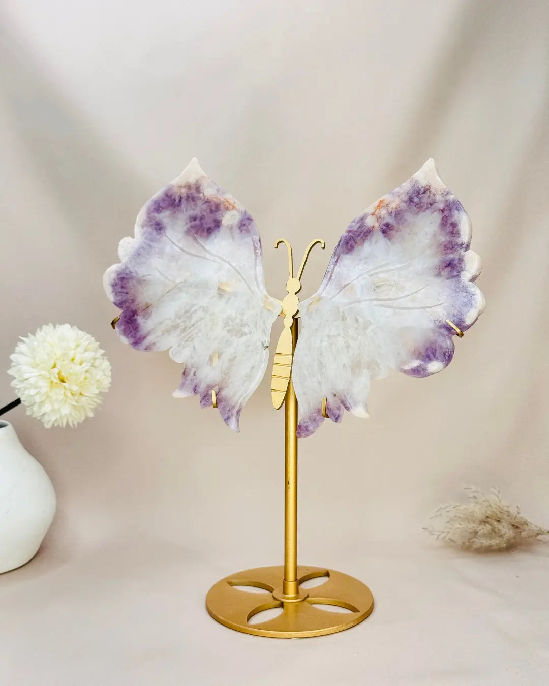 Light-Coded Wings Of Growth - Pink Amethyst #47