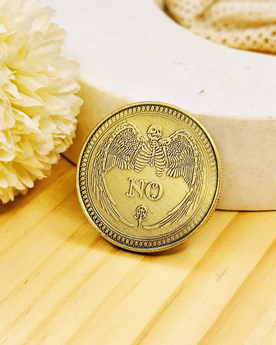 Light Coded Yes/No Coin