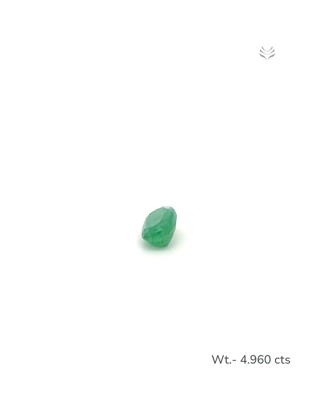 Light-Coded Zambian Emerald - 4.960 Ct