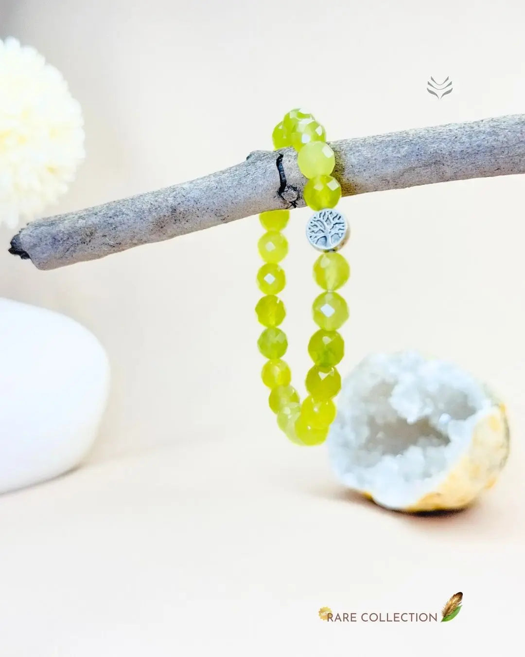 LightCoded Abundance And Opportunity - Peridot Bracelet