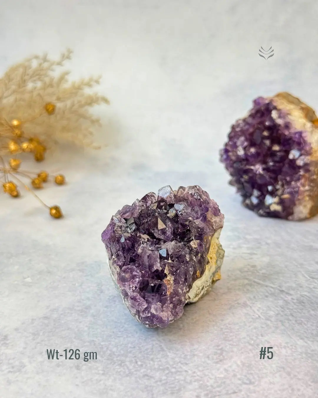 LightCoded Amethyst Cluster