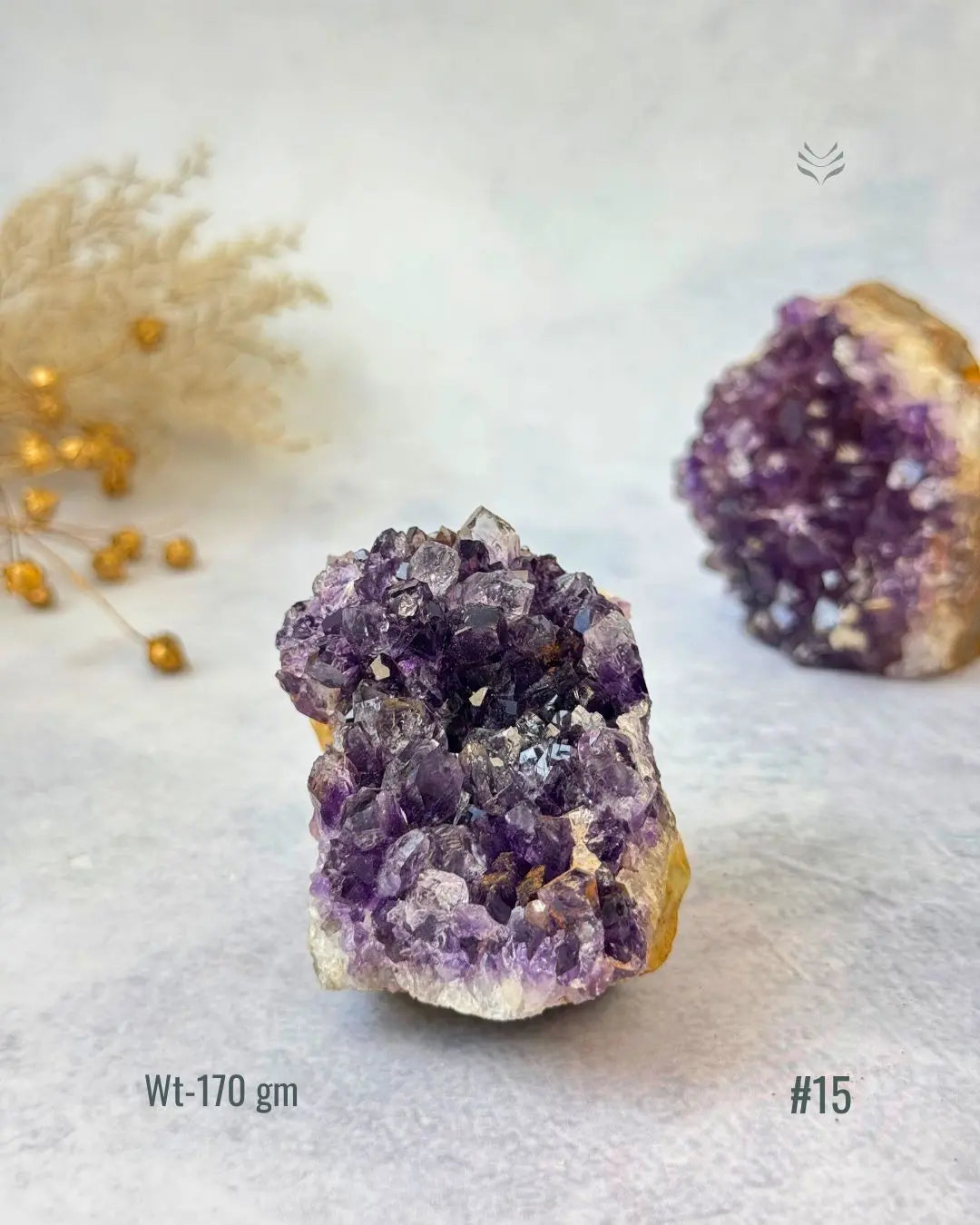 LightCoded Amethyst Cluster
