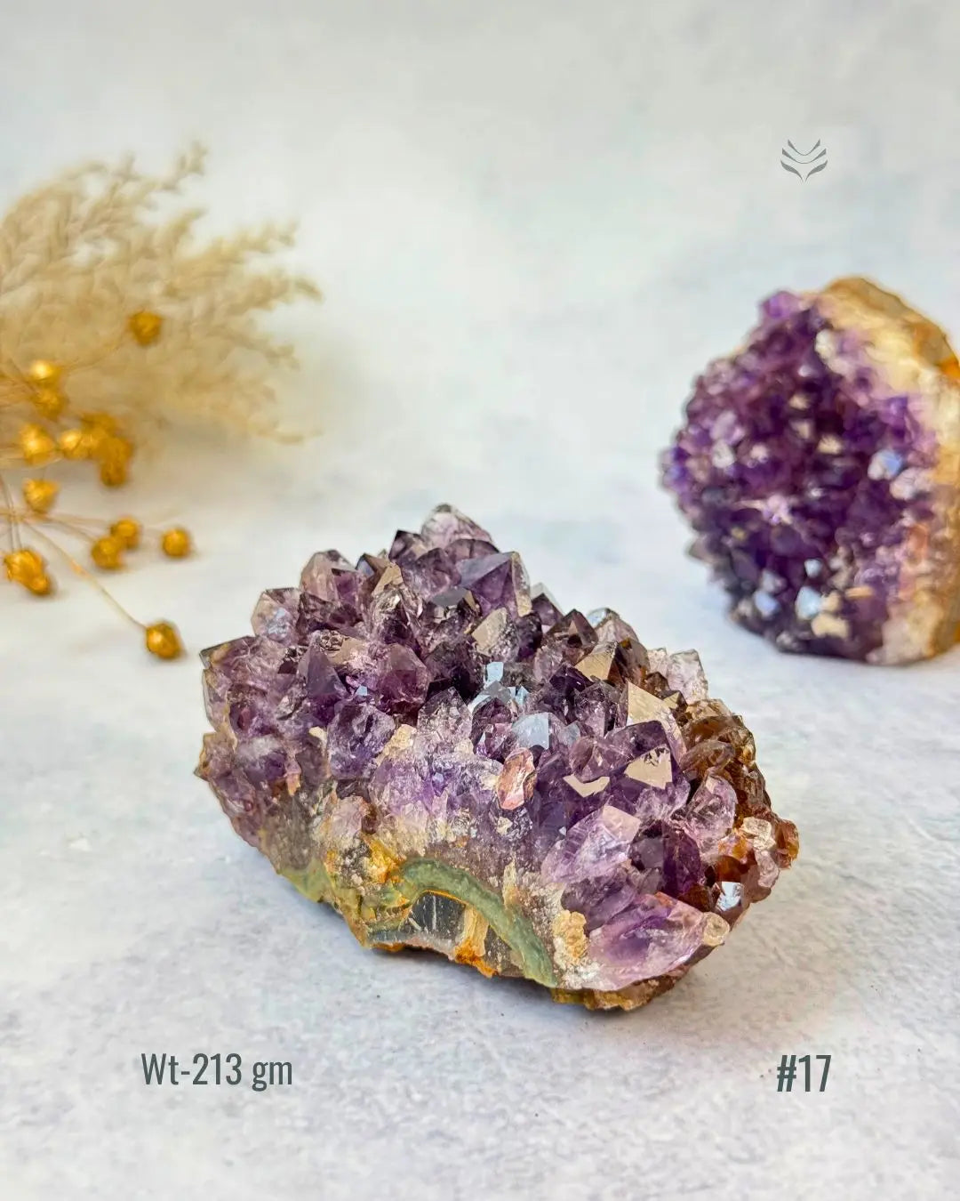 LightCoded Amethyst Cluster