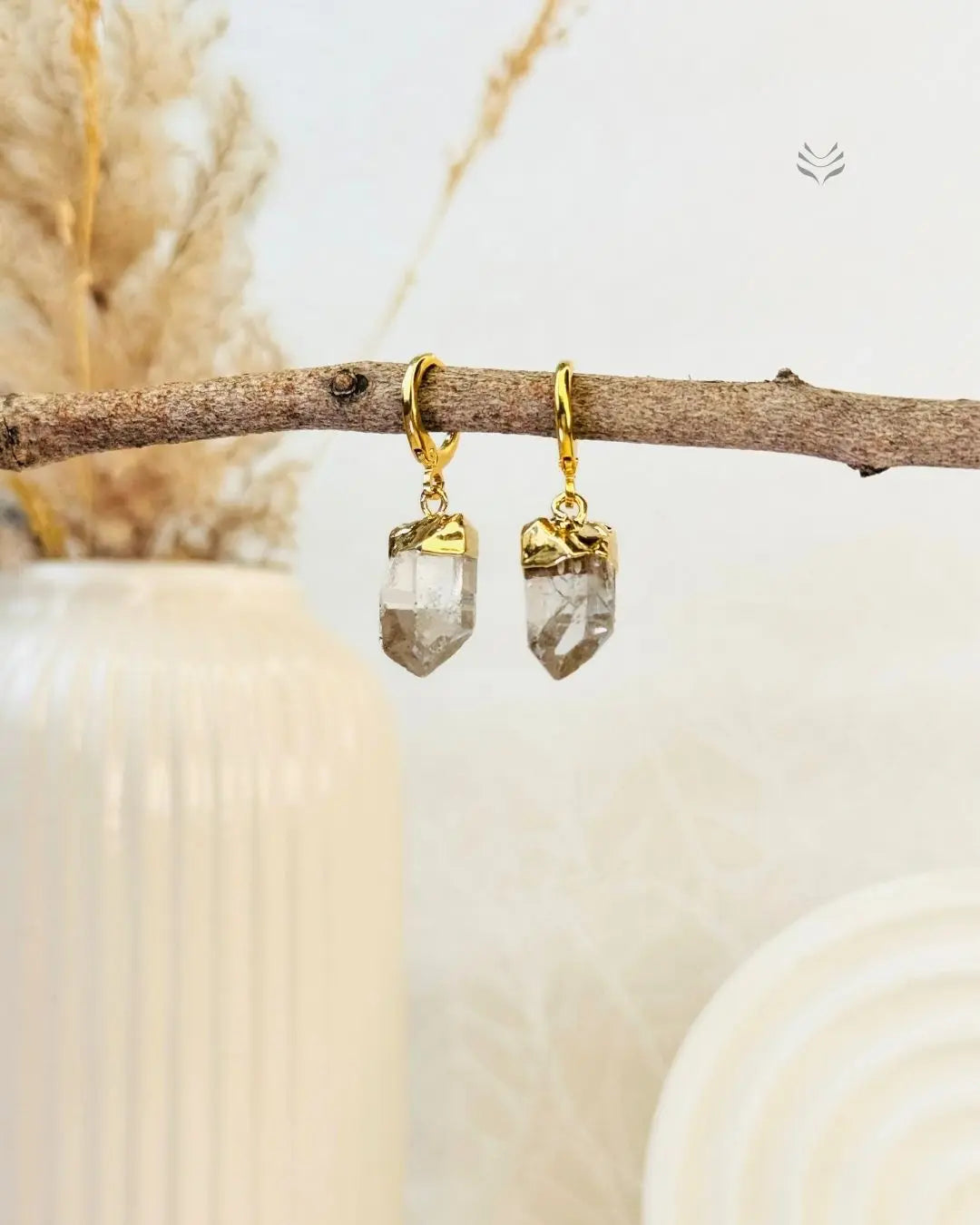 LightCoded Clarity Earnings - Clear Quartz