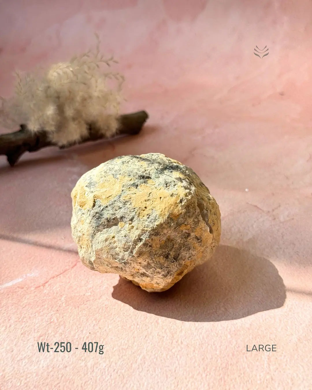 LightCoded Clear Quartz Manifestation Geode