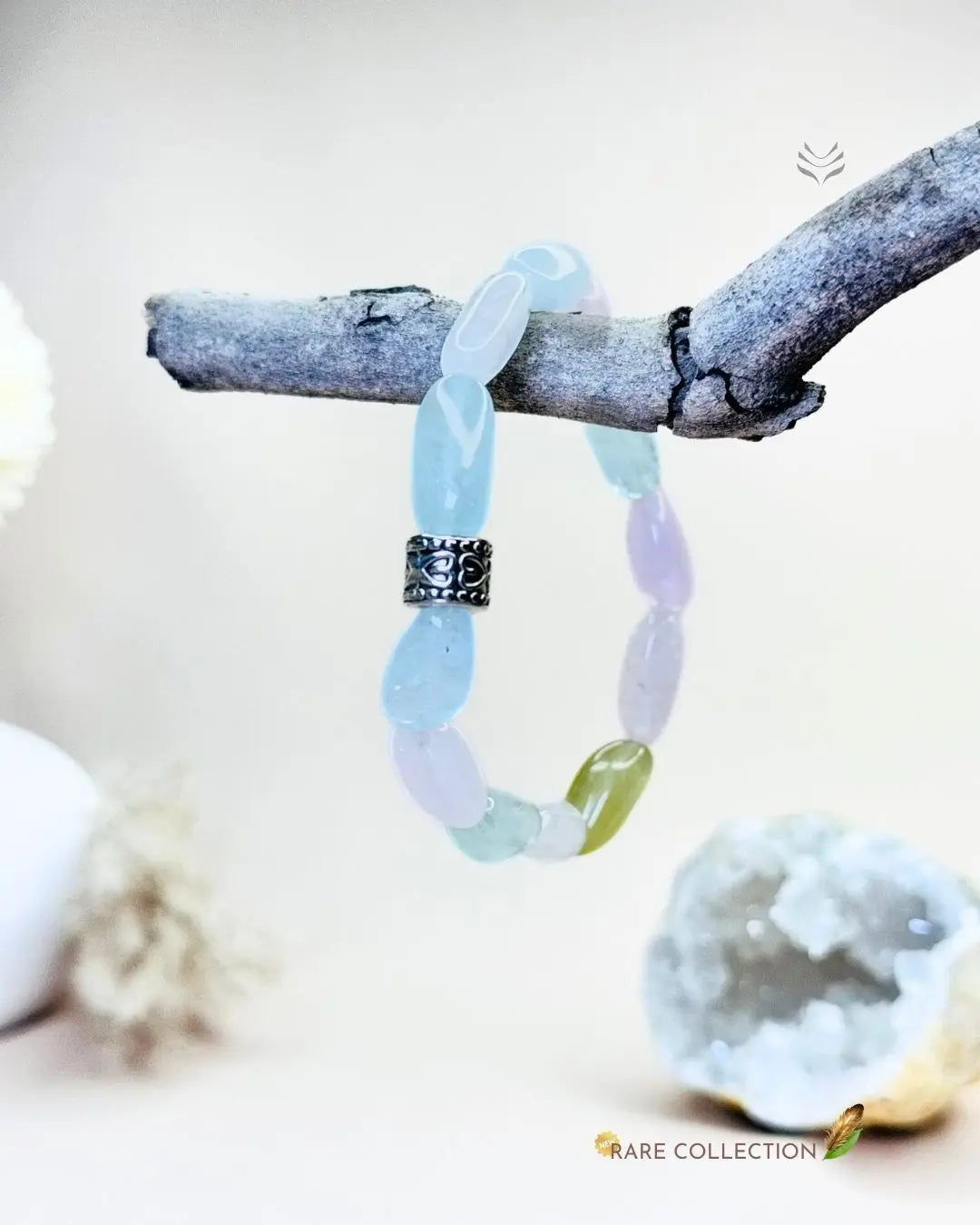 LightCoded Find Soul Aligned Love - Morganite Bracelet