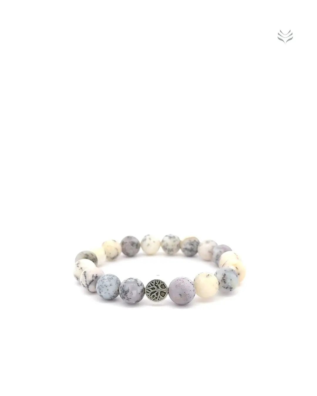 LightCoded Nervous System Protector Dendritic Agate Bracelet