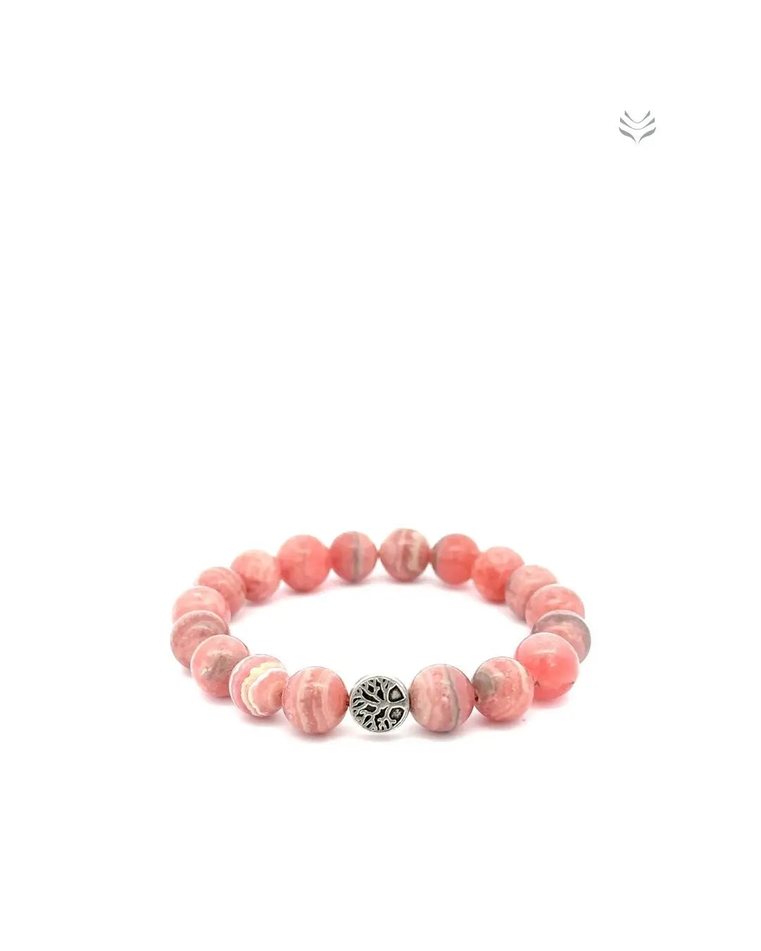 LightCoded Past Life Pattern Healer Rhodochrosite Bracelet