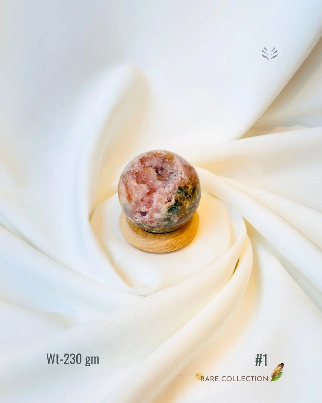 LightCoded Pink Amethyst Orbs