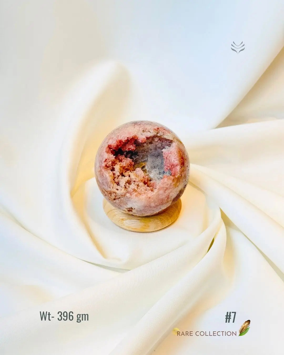 LightCoded Pink Amethyst Orbs