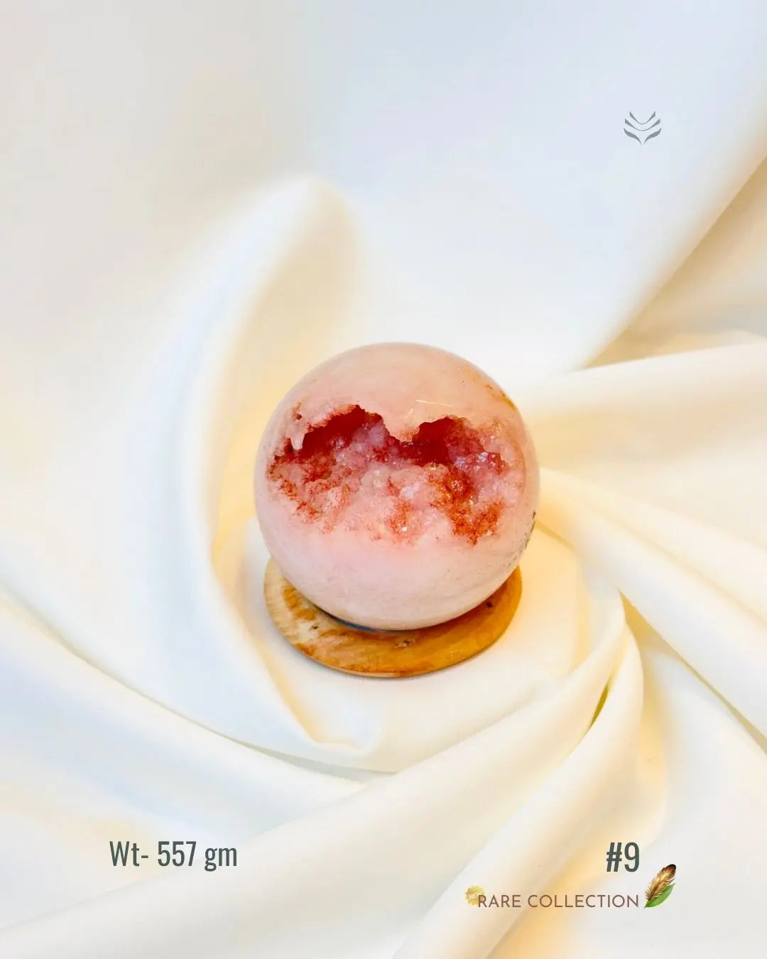 LightCoded Pink Amethyst Orbs