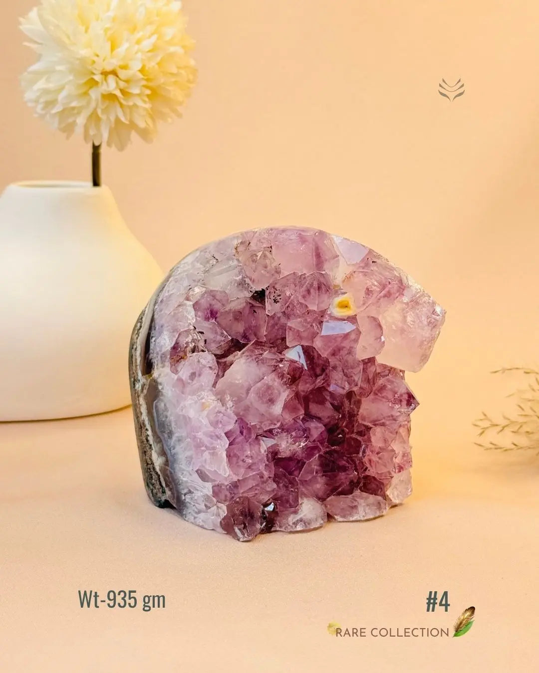 LightCoded Power & Wealth Amethyst Cluster