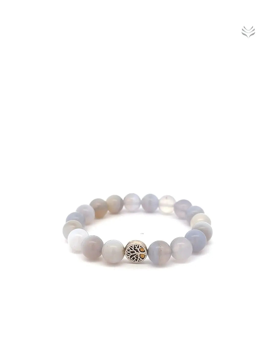 LightCoded Public Speaker's Blue Chalcedony Bracelet