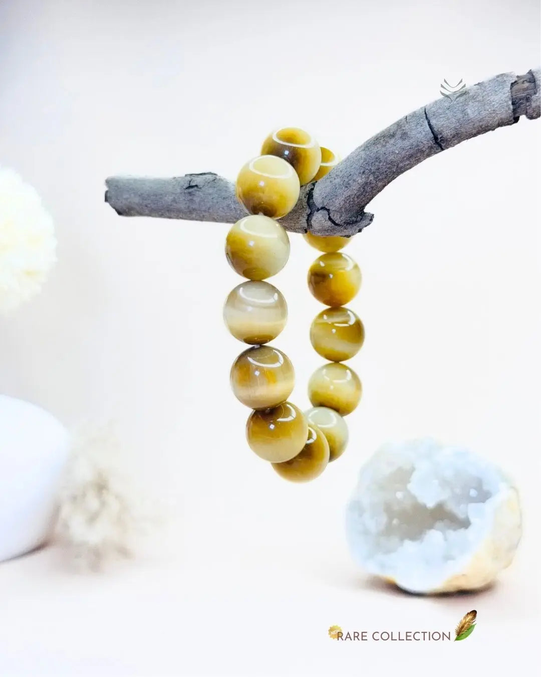 LightCoded Risk Takers' Luck - Yellow Cat's Eye Bracelet