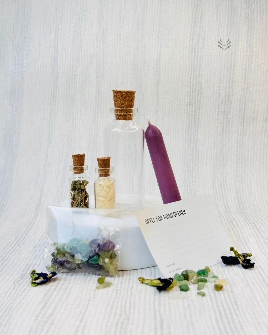 LightCoded Road Opener Spell Bottle