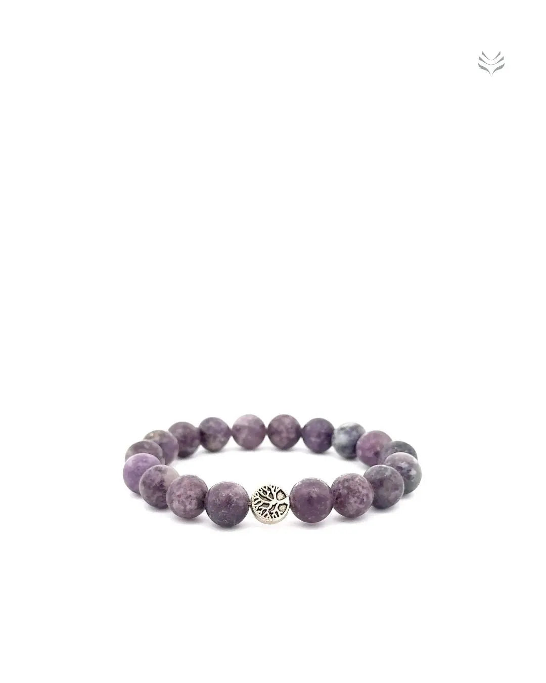 LightCoded Stone of Transformation Lepidolite Bracelet