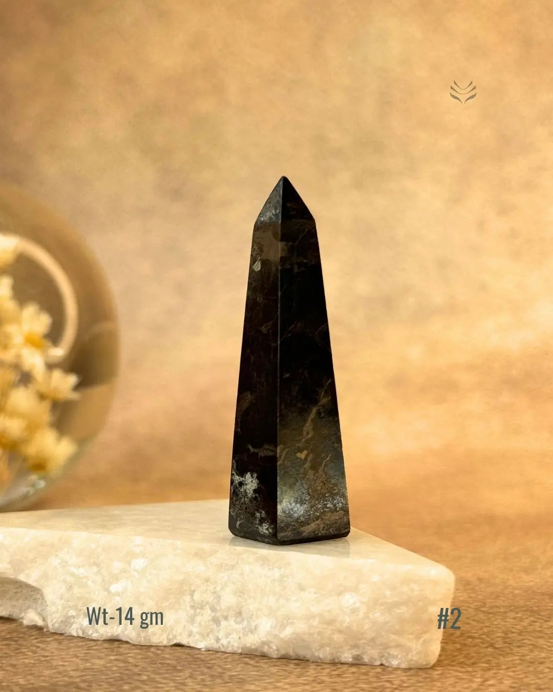 Lightcoded Covellite Tower