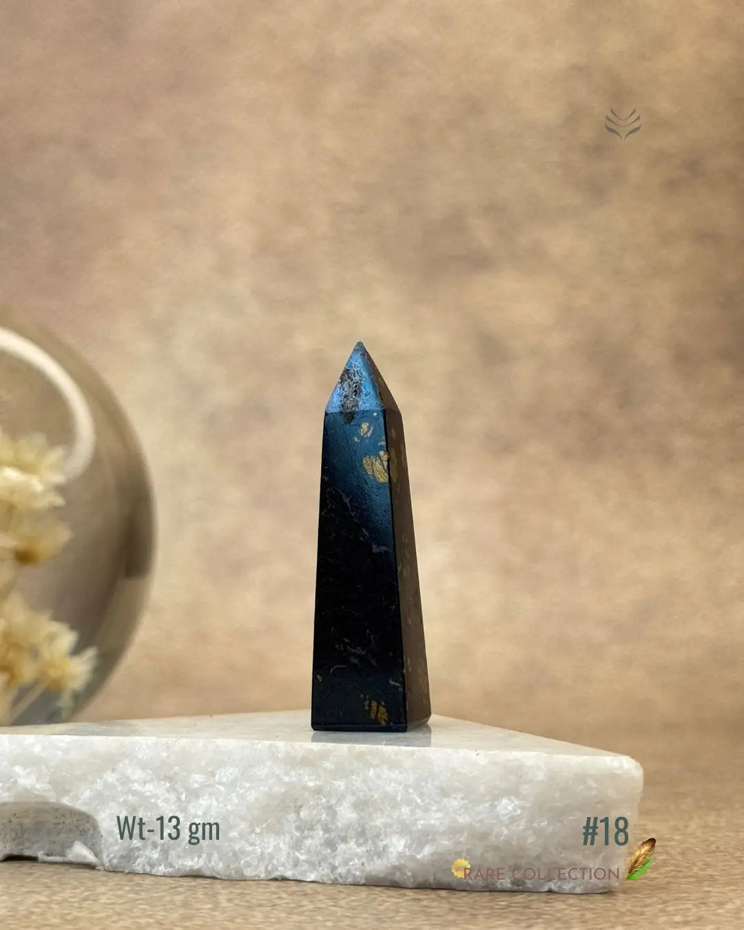 Lightcoded Covellite Tower