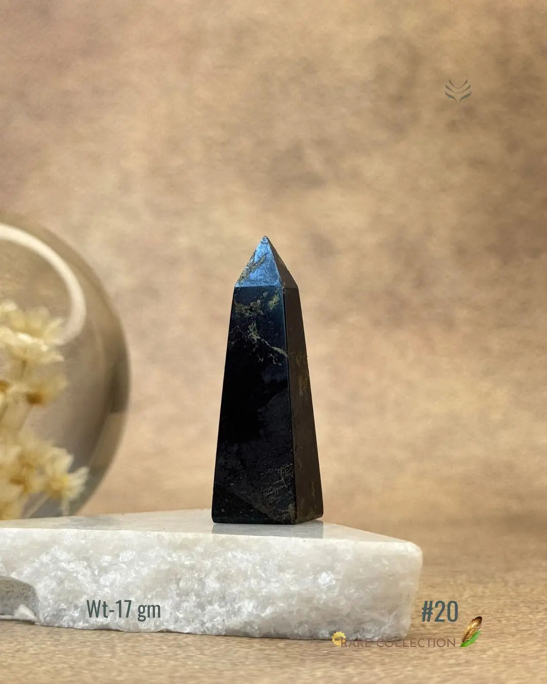 Lightcoded Covellite Tower