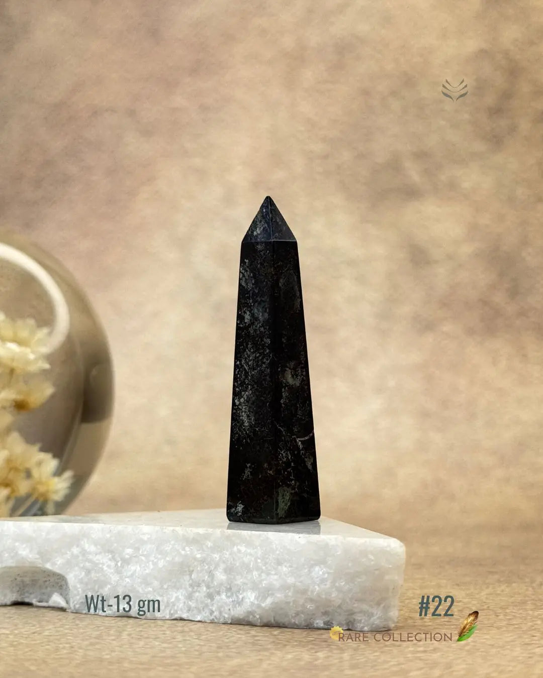 Lightcoded Covellite Tower