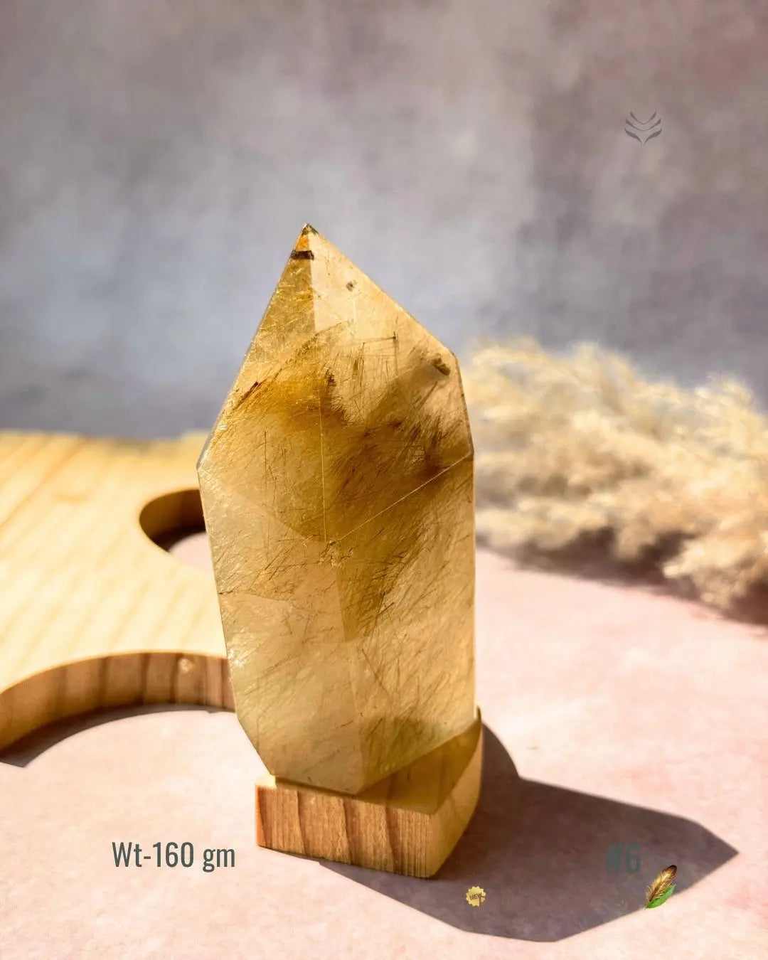 Lightcoded Golden Healer Quartz Tower