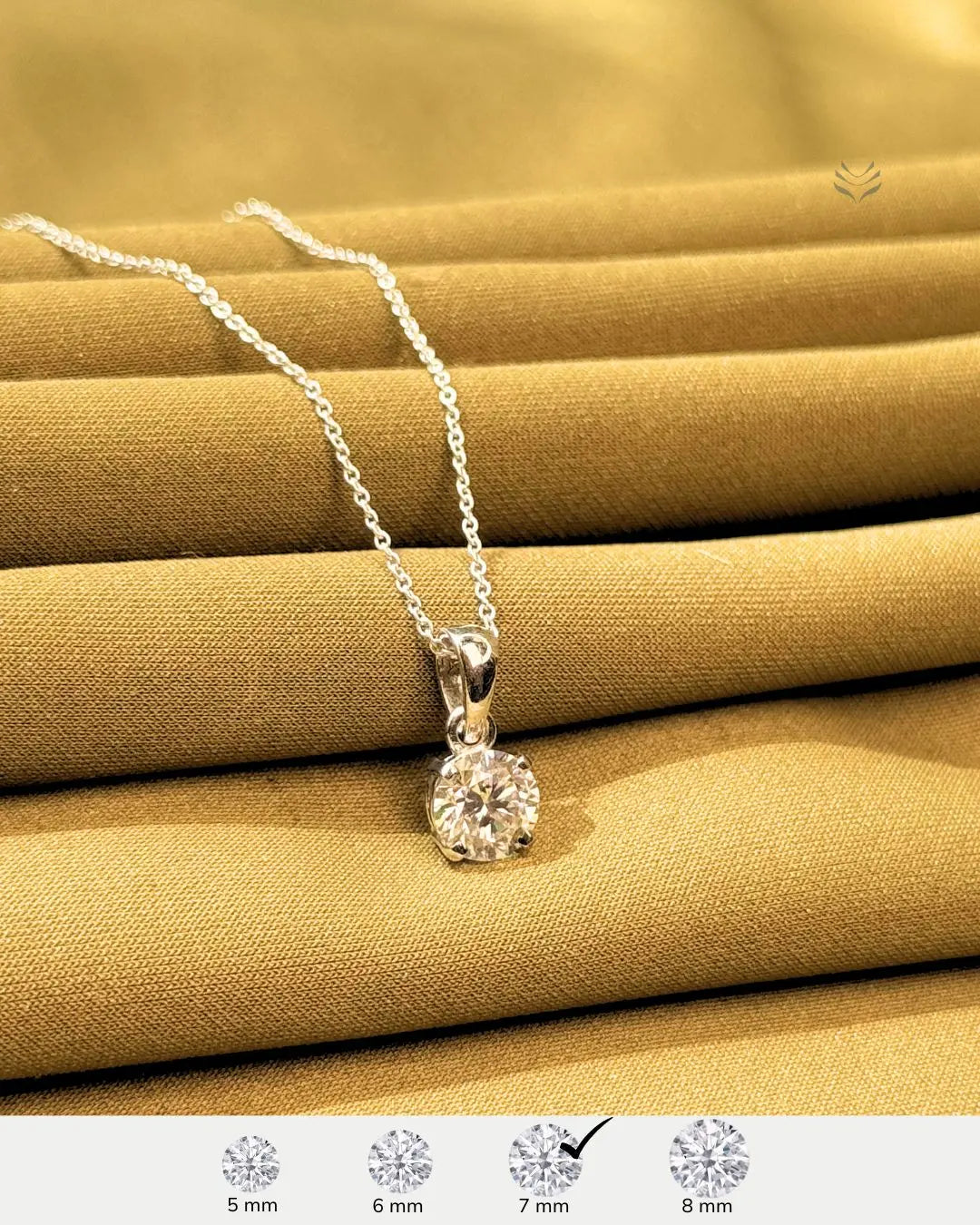 Lightcoded Iris Round Silver Pendant