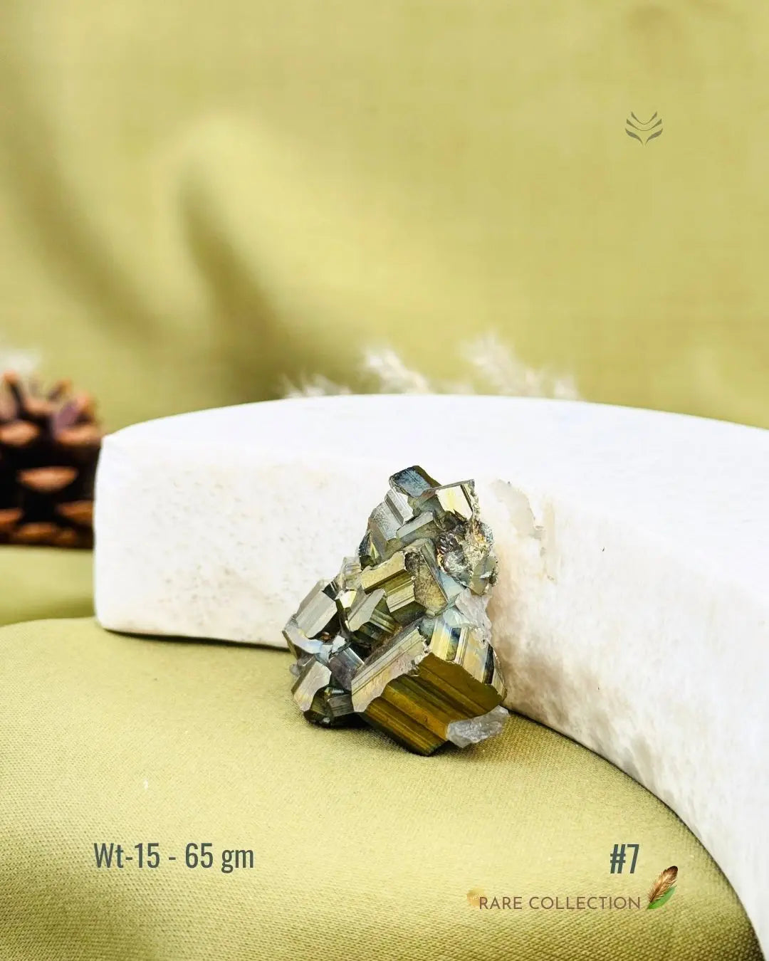 Lightcoded Mini Magick Iron Pyrite with Clear Quartz