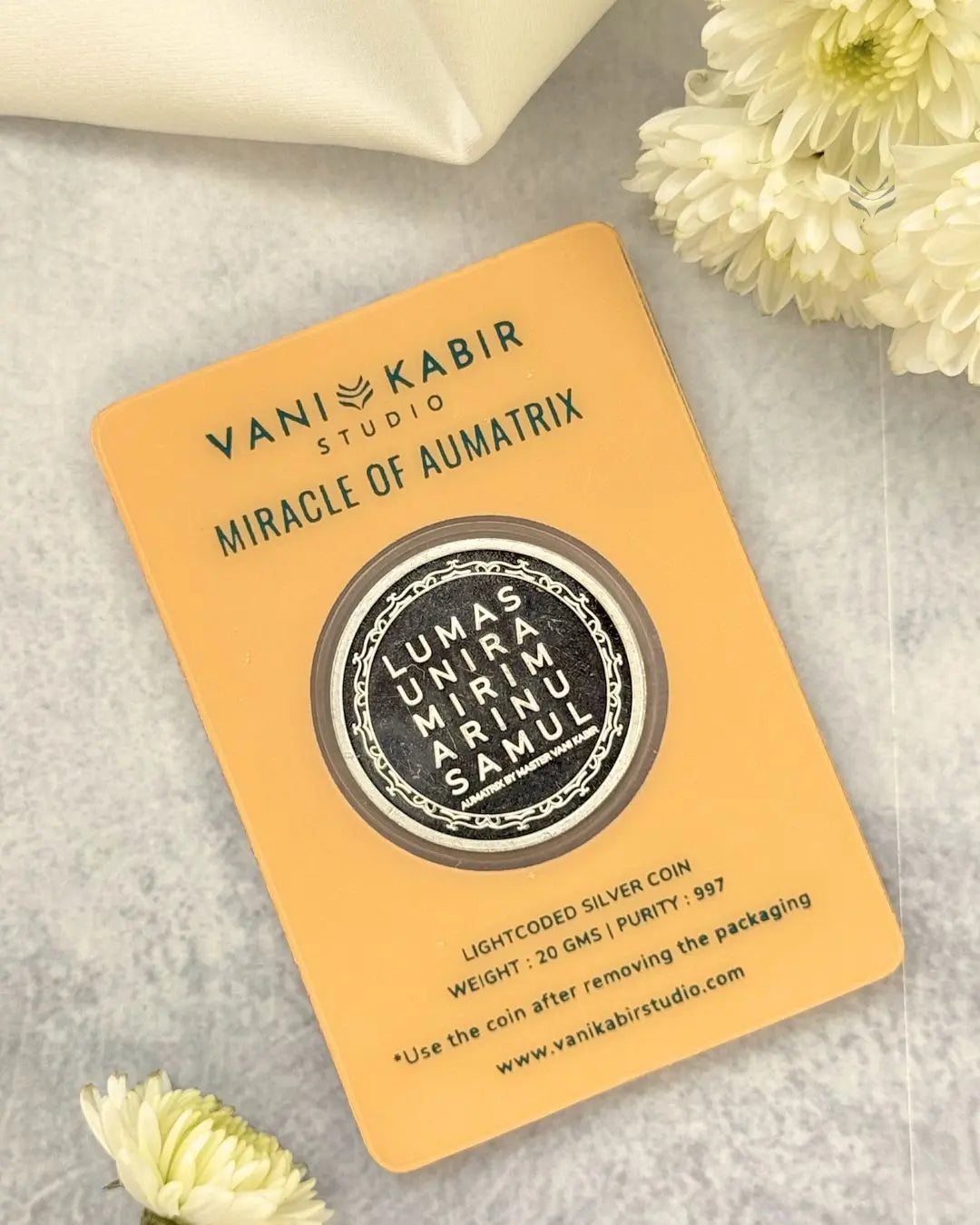 Lightcoded Miracle of Aumatrix Silver Coin