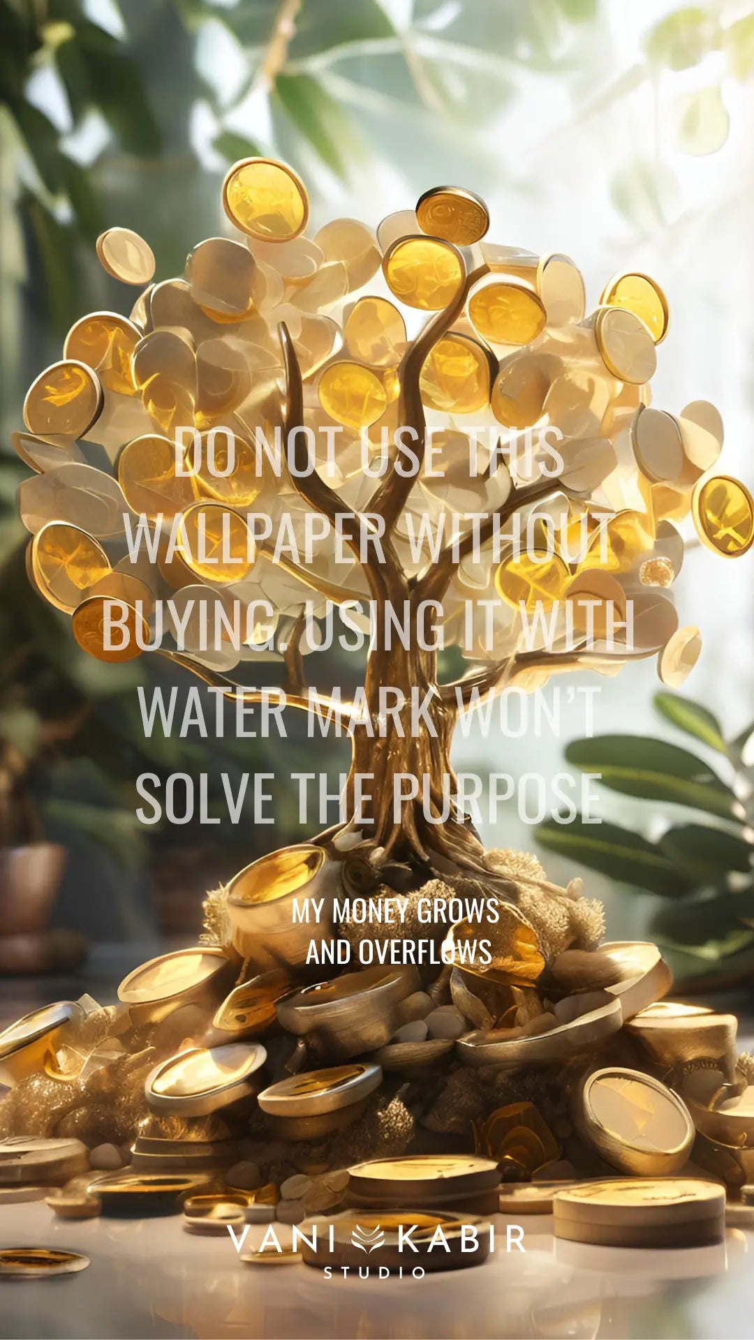 Lightcoded Money Grow Mobile Wallpaper